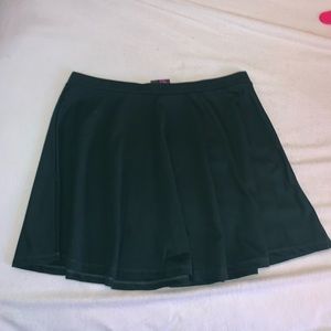 Dark green skirt